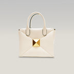Valentino One Stud – pearl white lambskin mini handbag 