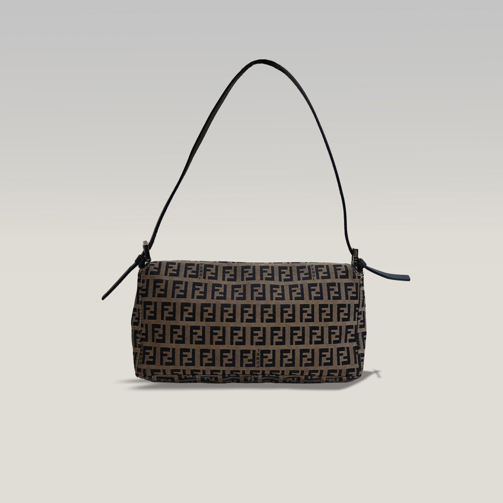 Fendi Baguette – borsa a spalla piccola FF monogram