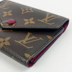 Louis Vuitton Victorine Wallet Monogram Canvas Fuchsia