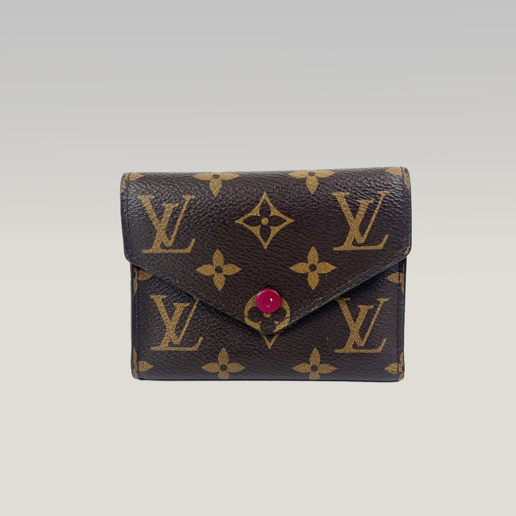 Louis Vuitton Victorine Wallet Monogram Canvas Fuchsia