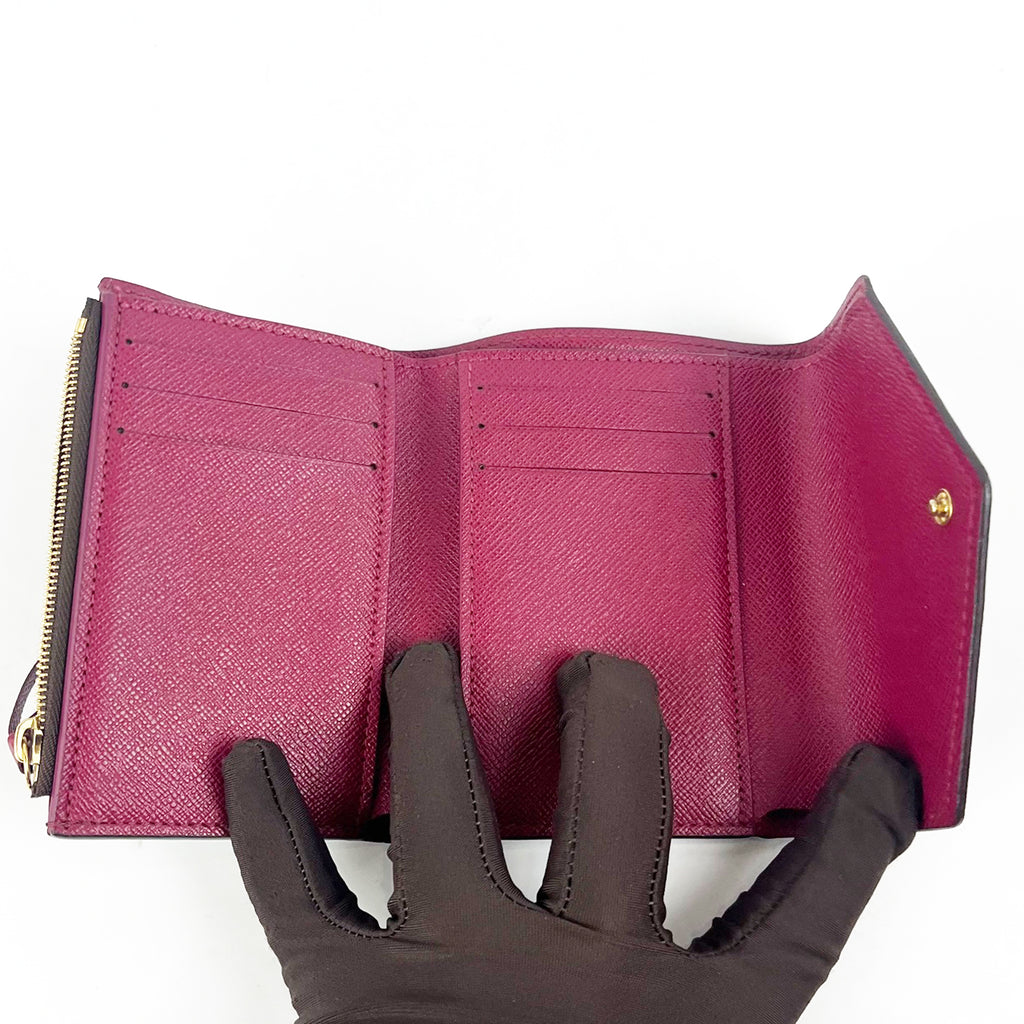 Louis Vuitton Victorine Wallet Monogram Canvas Fuchsia