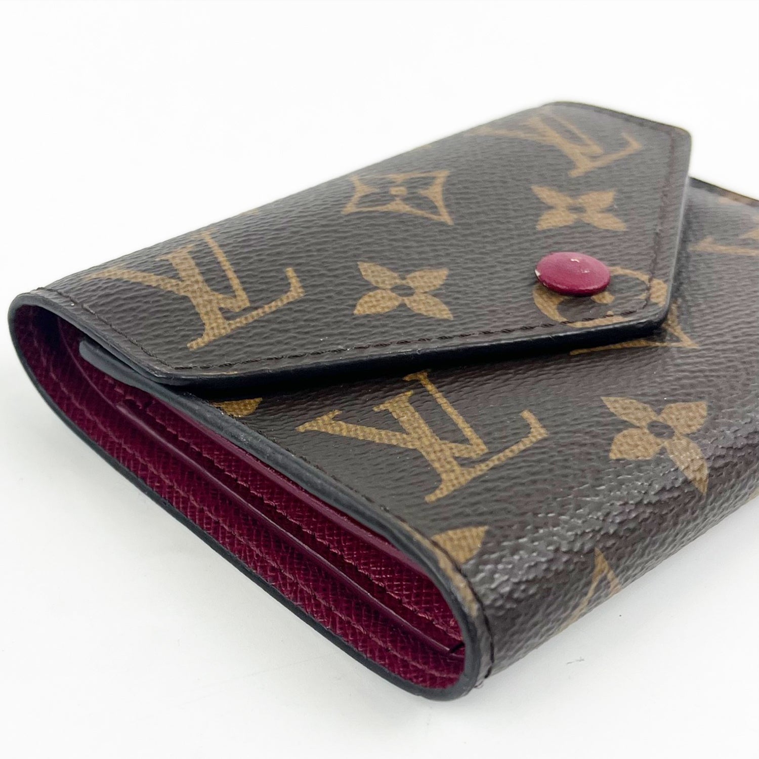 Louis Vuitton Victorine Wallet Monogram Canvas Fuchsia
