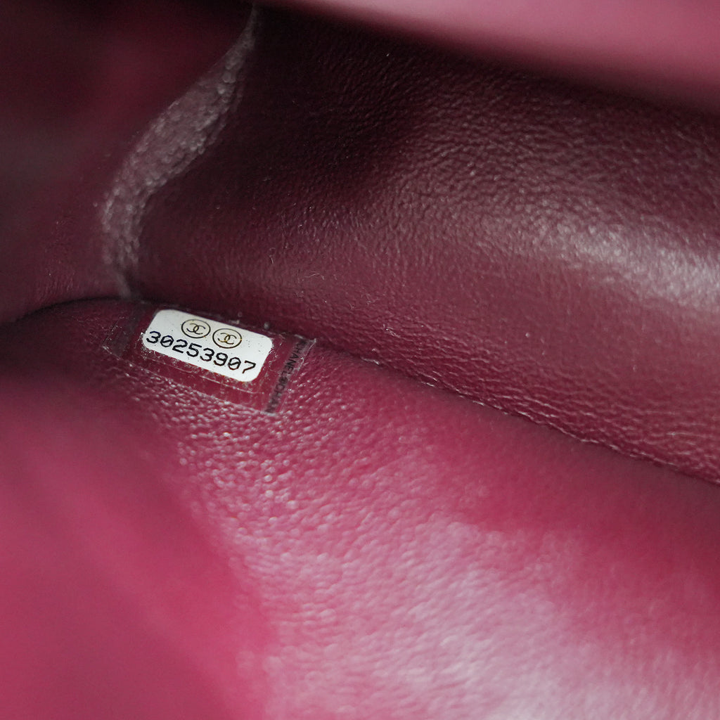 Chanel Classic Flap Black with Gold Clasp Shoulder Bag 