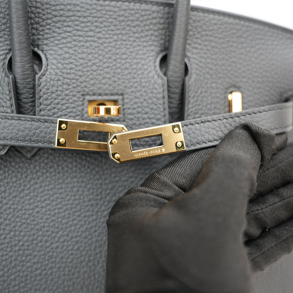 Hermès Birkin 25 Iron Grey Never Used 