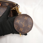 Louis Vuitton Multi Pochette Accessoires Monogram in Tela Cerata e Pelle Marrone