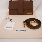 Jacquemus Borsa a Mano in Camoscio Marrone