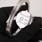 Bvlgari B.zero1 Stainless Steel Quartz Watch Black Dial 22mm