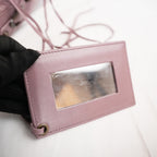 Balenciaga City Medium Parme Pink Waxed Leather Studded Motorcycle Bag