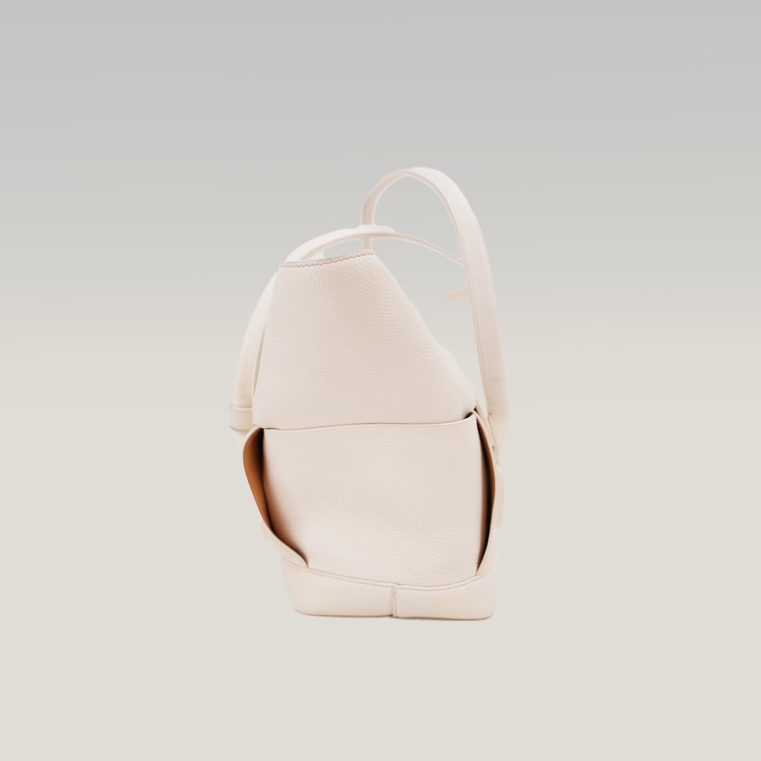 Bottega Veneta Arco Medium Tote Bag White Maxi Intrecciato Leather