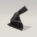 Bottega Veneta Mini Twist Nera in Pelle con Dettagli Dorati