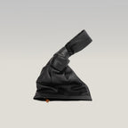 Bottega Veneta Mini Twist Nera in Pelle con Dettagli Dorati