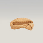 Bottega Veneta Jodie Mini Almond Beige Intrecciato Lambskin Bag