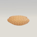 Bottega Veneta Jodie Mini Almond Beige Intrecciato Lambskin Bag