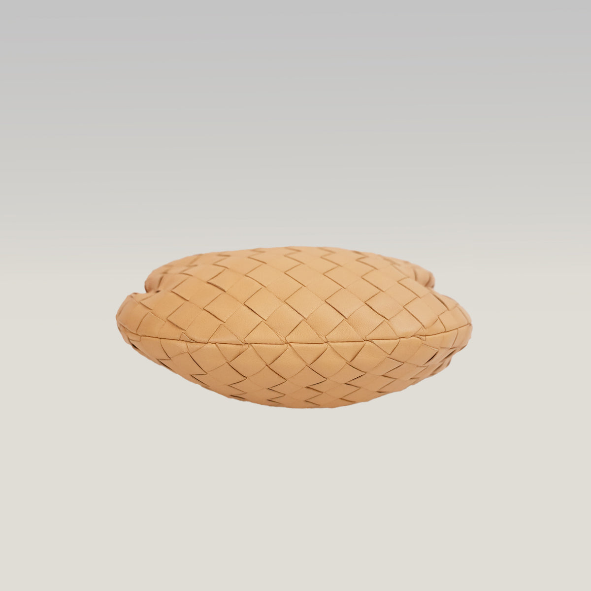 Bottega Veneta Jodie Mini Almond Beige Intrecciato Lambskin Bag