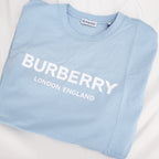 Burberry London Logo T-Shirt Light Blue