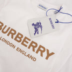 Burberry ‘Ellison’ London Logo Print T-Shirt White