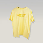 Burberry London Logo T-Shirt Yellow