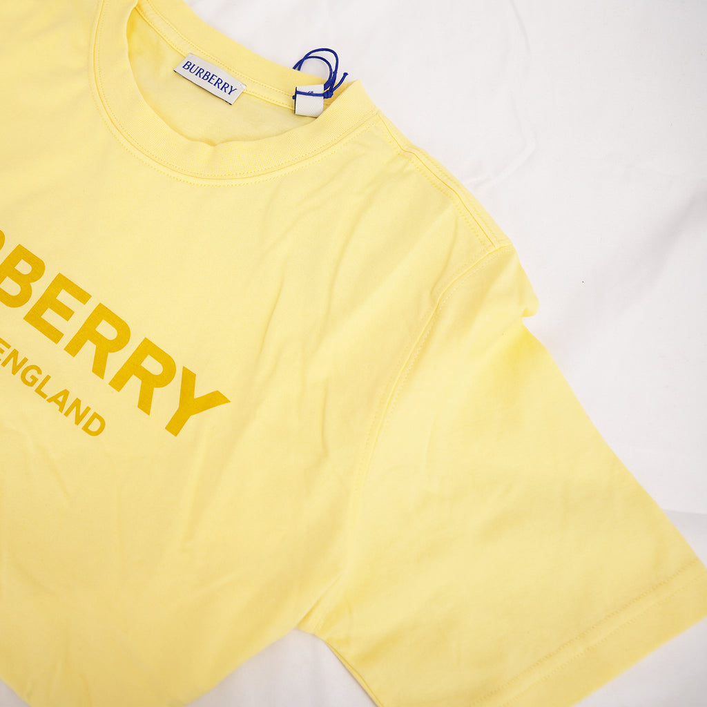Burberry London Logo T-Shirt Yellow