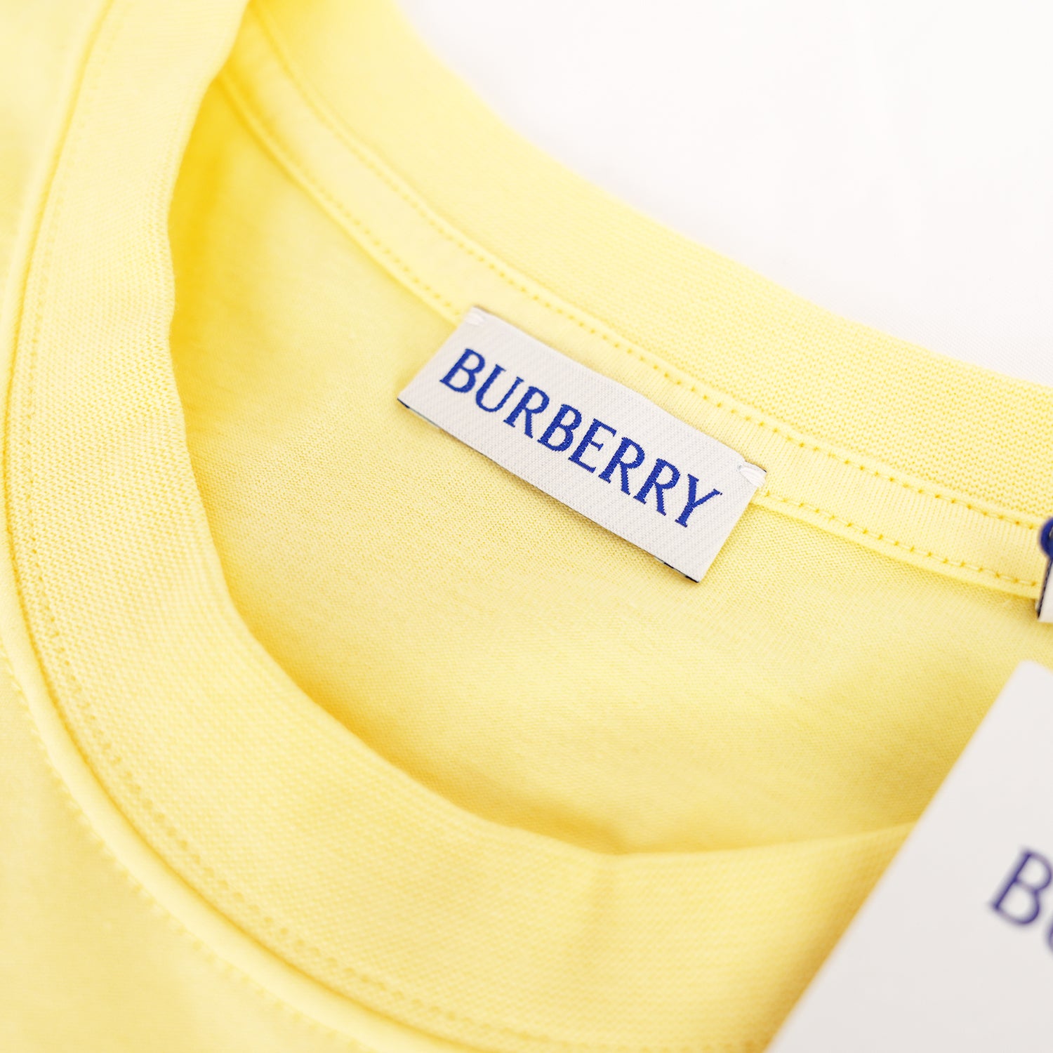Burberry London Logo T-Shirt Yellow
