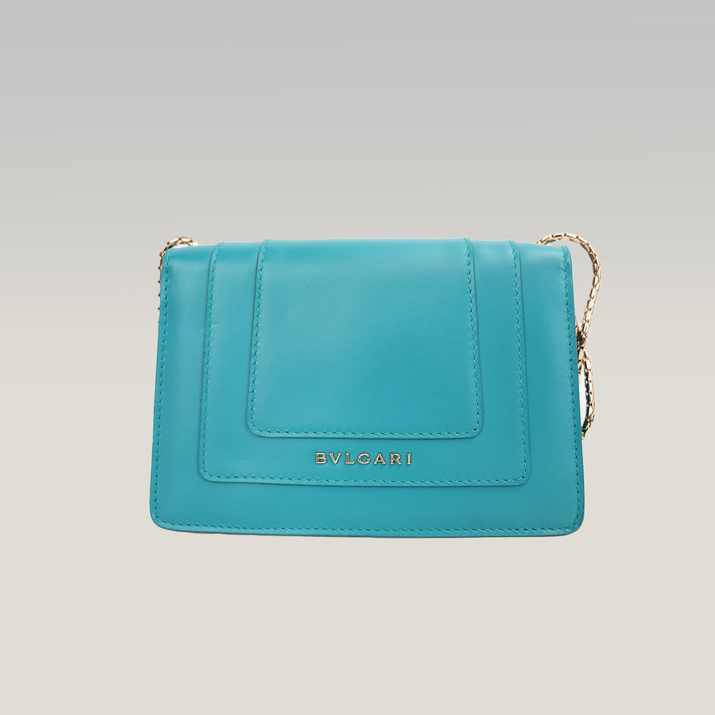 Bvlgari Serpenti Forever Mini WOC Multicolor Leather Chain Bag