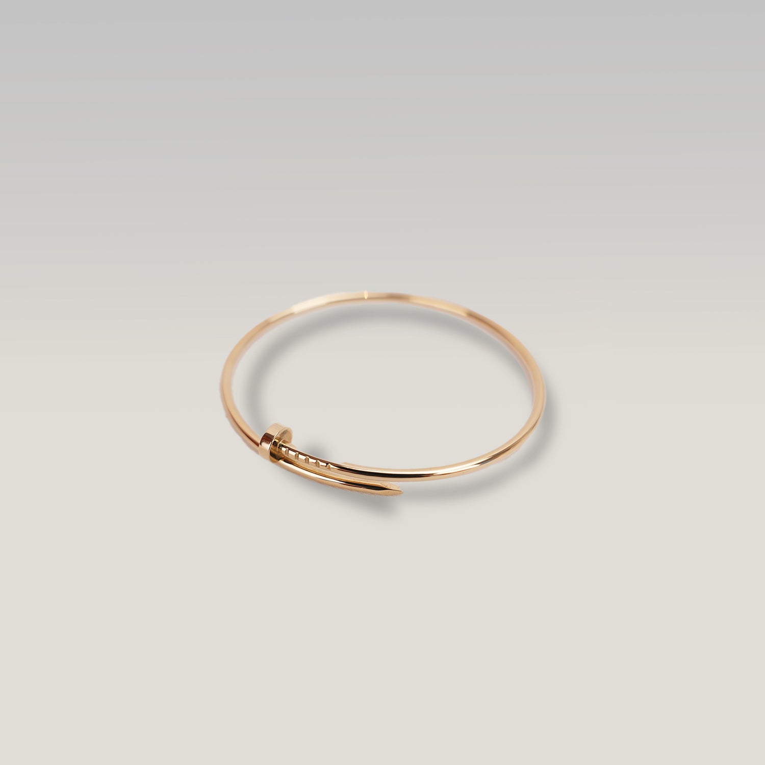 Cartier Juste un Clou PM Bracciale in Oro Rosa Misura 19 con Carta di Garanzia