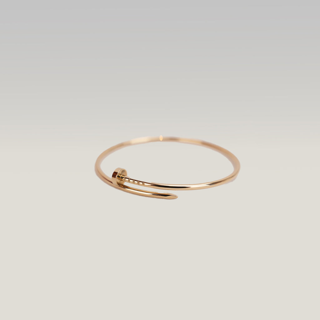 Cartier Juste un Clou PM Bracciale in Oro Rosa Misura 19 con Carta di Garanzia