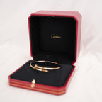 Cartier Juste un Clou PM Bracciale in Oro Rosa Misura 19 con Carta di Garanzia