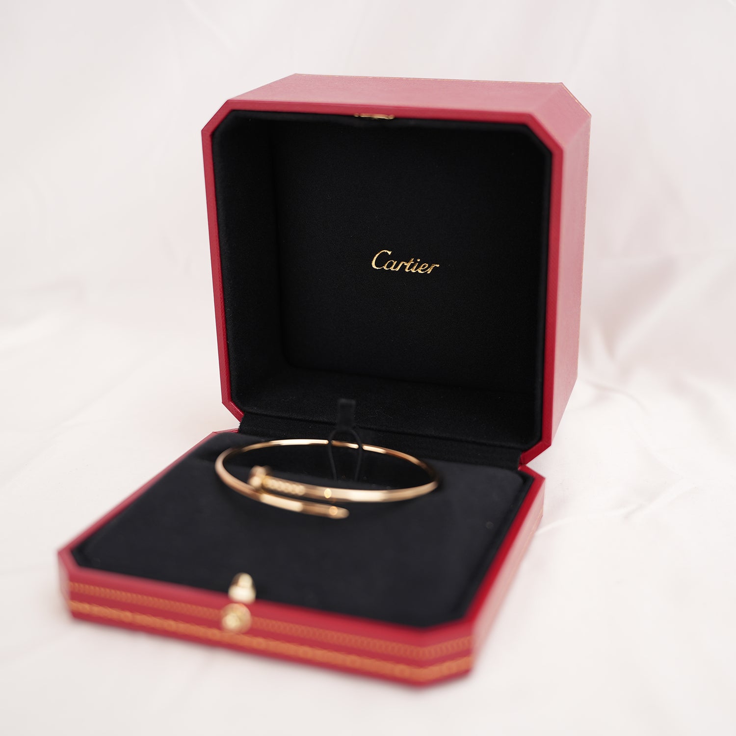 Cartier Juste un Clou PM Bracciale in Oro Rosa Misura 19 con Carta di Garanzia