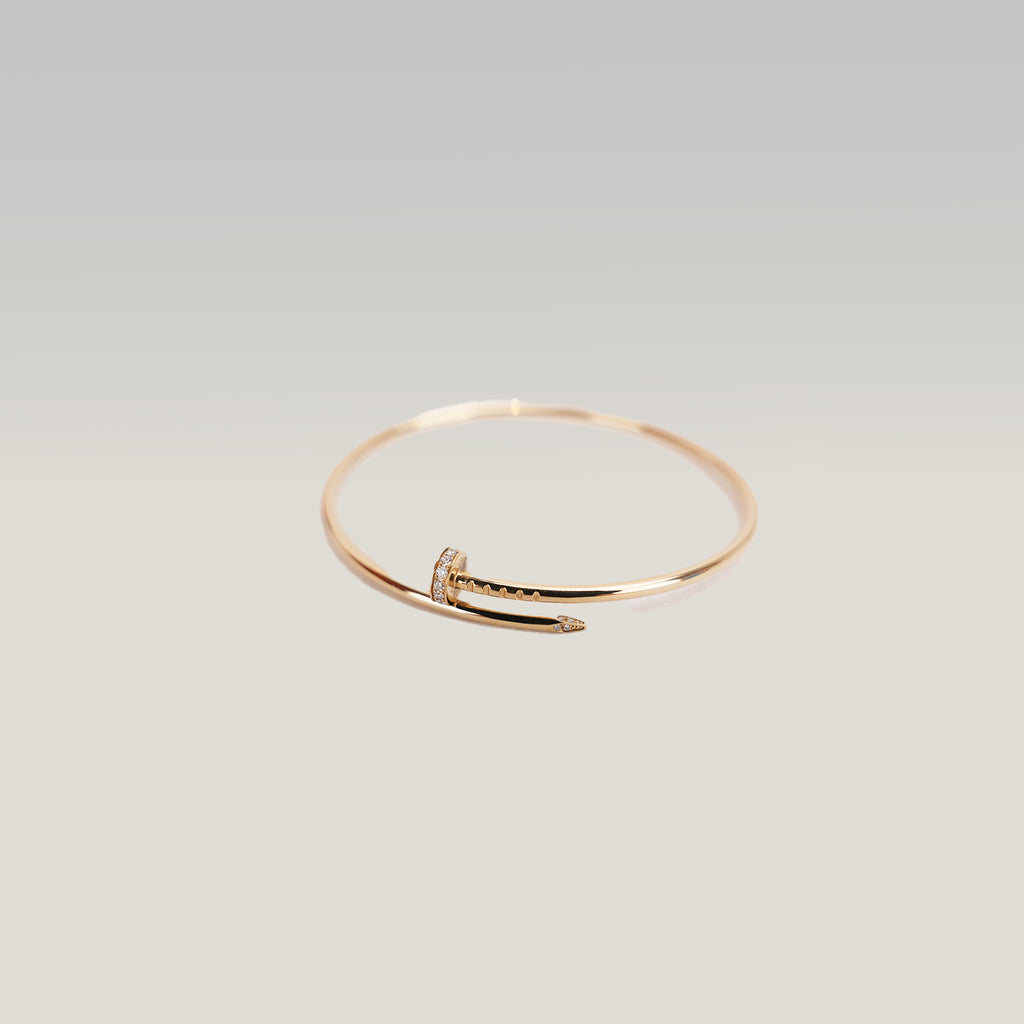 Cartier Juste un Clou Bracciale in Oro Rosa Misura 18 con Scatola – Bracciale Donna