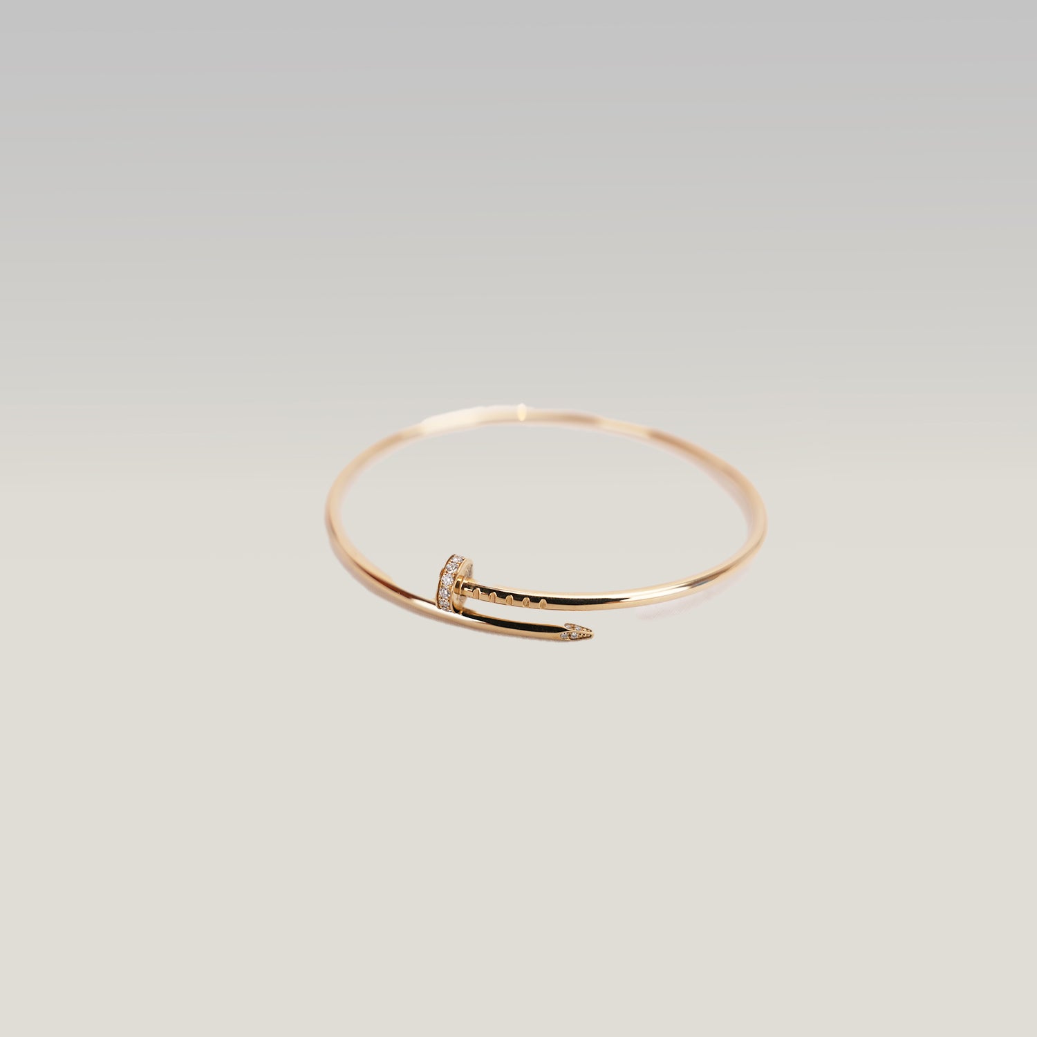 Cartier Juste un Clou Bracciale in Oro Rosa Misura 18 con Scatola – Bracciale Donna