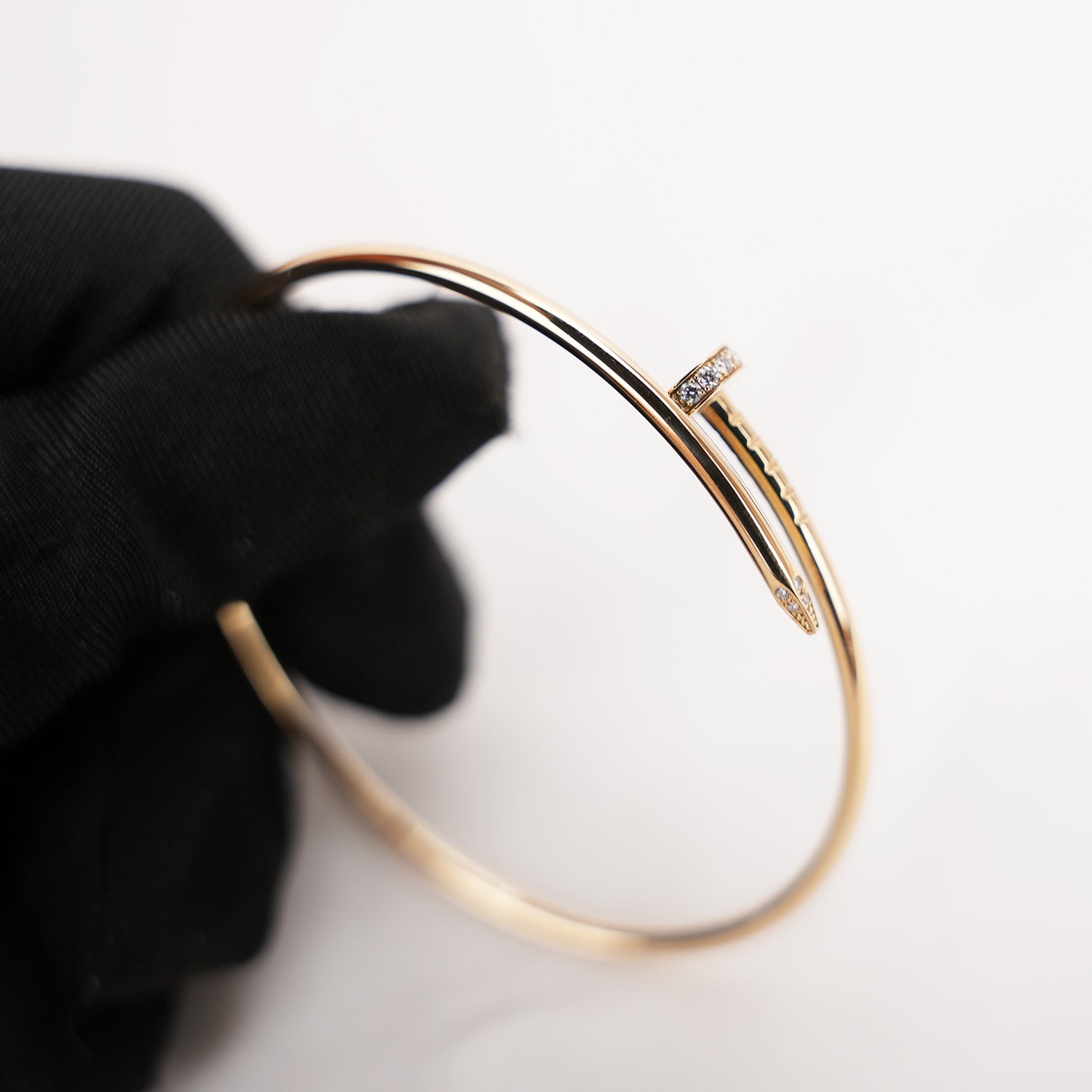 Cartier Juste un Clou Bracciale in Oro Rosa Misura 18 con Scatola – Bracciale Donna