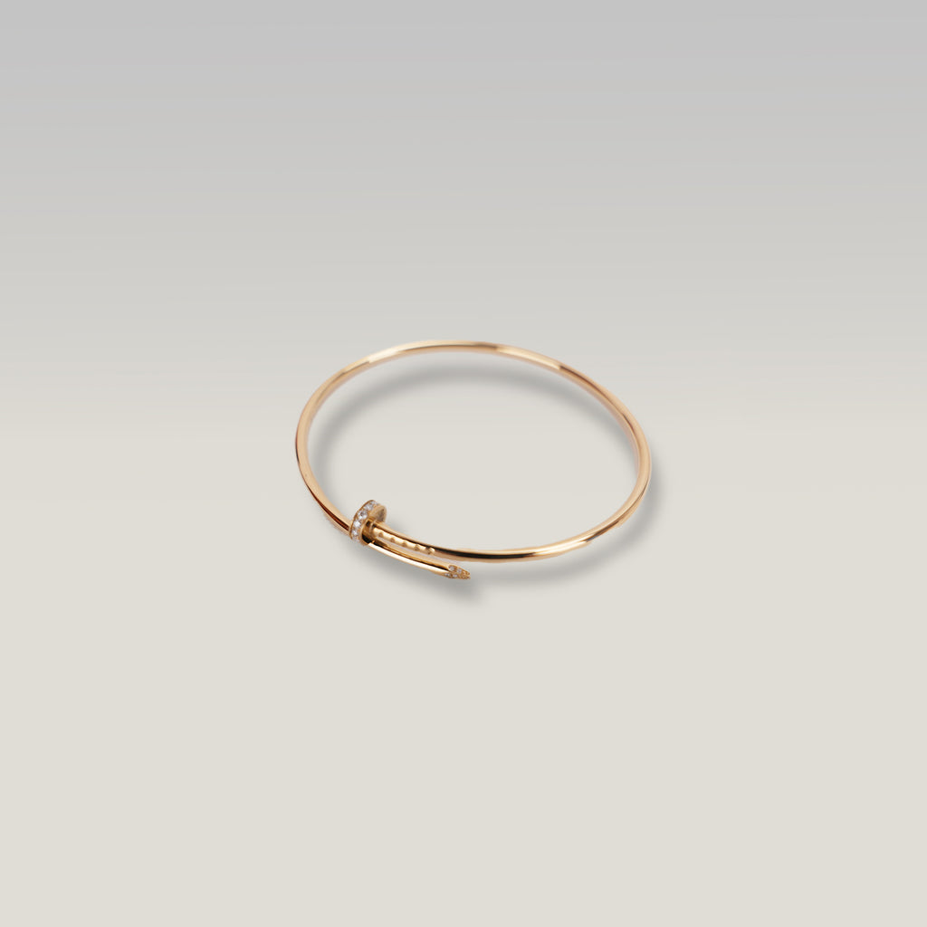 Cartier Juste un Clou Bracciale in Oro Rosa Misura 18 con Scatola – Bracciale Donna
