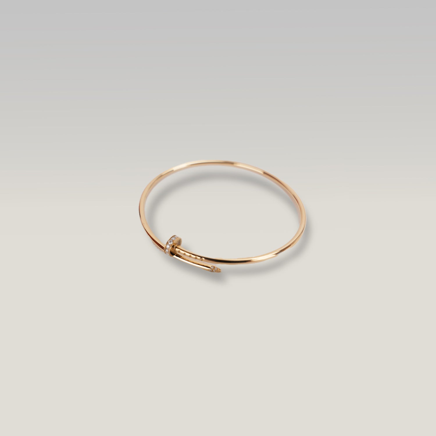 Cartier Juste un Clou Bracciale in Oro Rosa Misura 18 con Scatola – Bracciale Donna