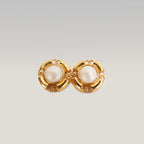 Chanel Orecchini a Clip Vintage in Metallo Dorato con Perla – Bijoux Donna