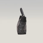 Chanel Paris Biarritz Tote Bag Grande in Pelle Nera Trapuntata con Hardware Argentato – 2013