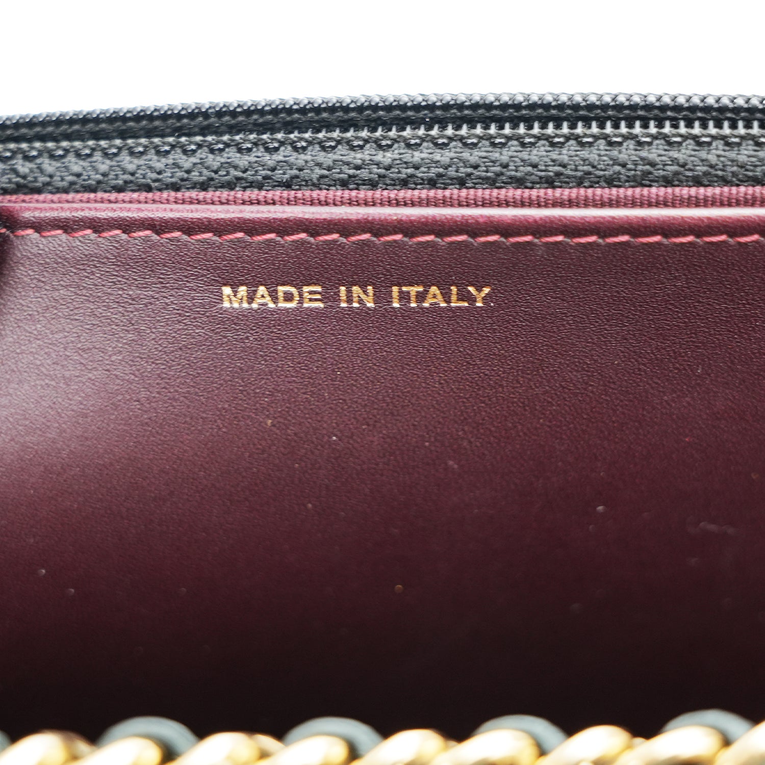 Chanel WOC Classic Nera Caviar Oro