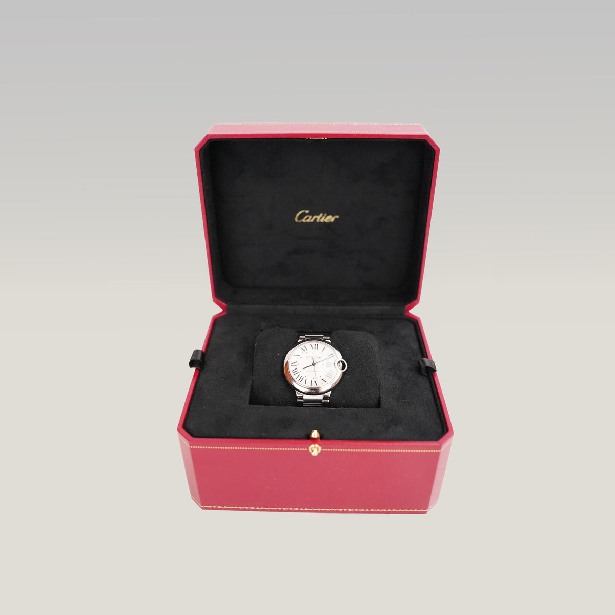 Cartier Ballon Bleu de Cartier in Acciaio con Quadrante Argentato – Scatola e Garanzia 2022