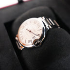 Cartier Ballon Bleu de Cartier in Acciaio con Quadrante Argentato – Scatola e Garanzia 2022