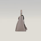 Celine Micro Belt Bag Borsa a Mano in Pelle di Vitello Martellata Grigia 24 cm