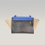 Celine Medium Trapeze Tri-Color Leather Top Handle & Shoulder Bag