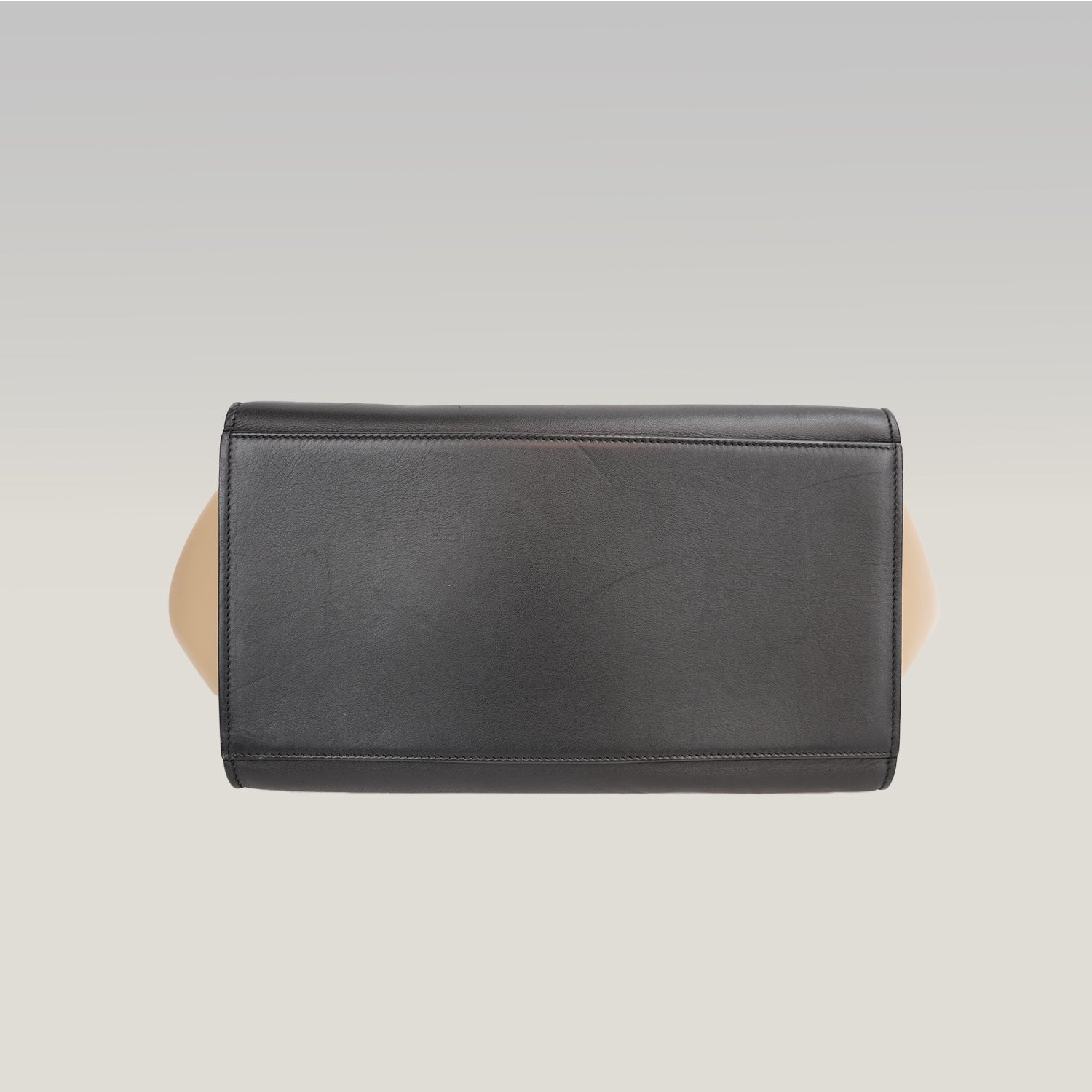 Celine Medium Trapeze Tri-Color Leather Top Handle & Shoulder Bag
