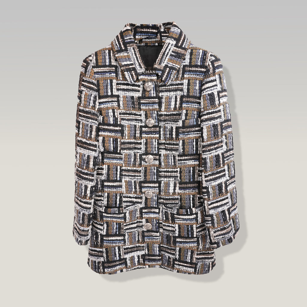 Chanel Paris-Hamburg 2018 Lesage Fantasy Tweed Wool Jacket