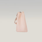 Chanel Grand Shopping Tote GST Media in Pelle Caviar Rosa Chiaro con Hardware Argentato – 2017