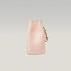 Chanel Grand Shopping Tote GST Media in Pelle Caviar Rosa Chiaro con Hardware Argentato – 2017