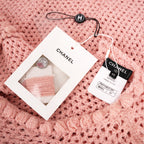 Chanel Open-Knit Pocket Dress