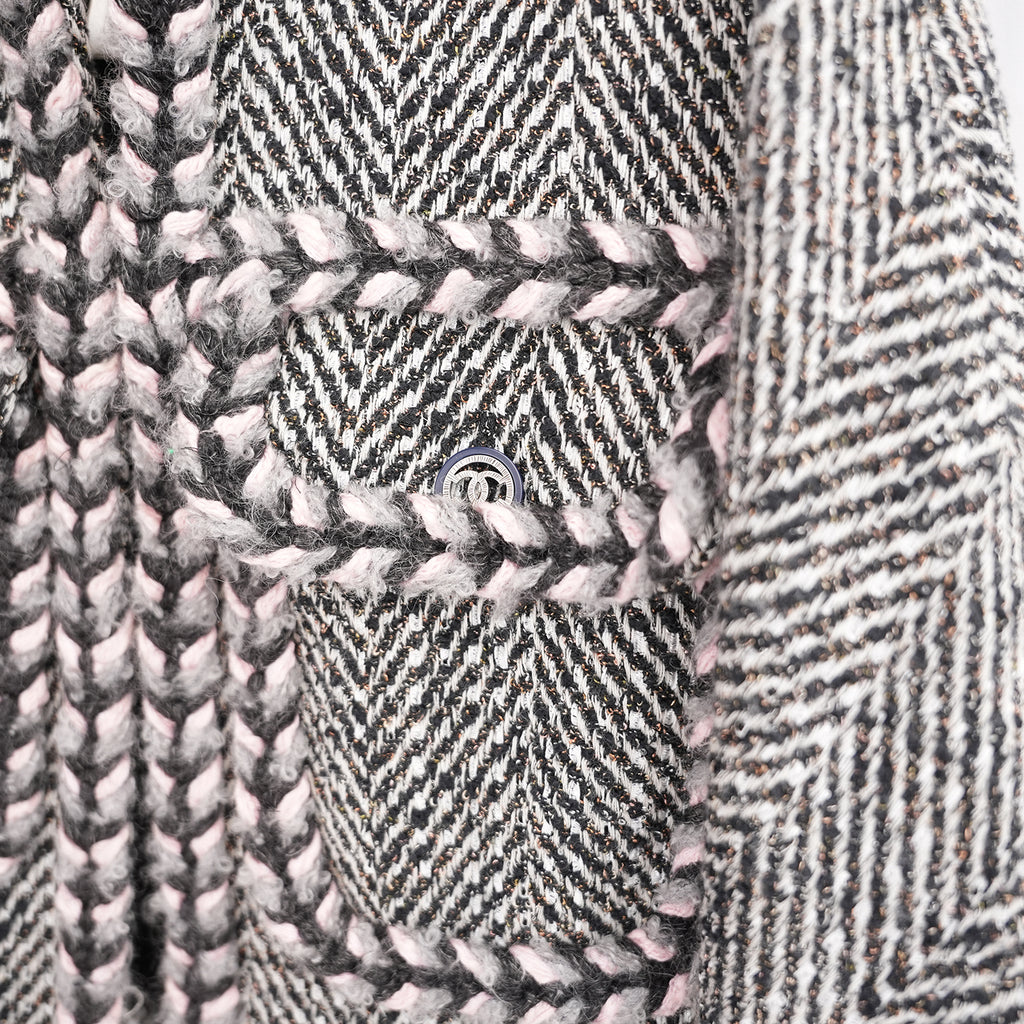 Chanel Lesage Braid Trim Tweed Jacket