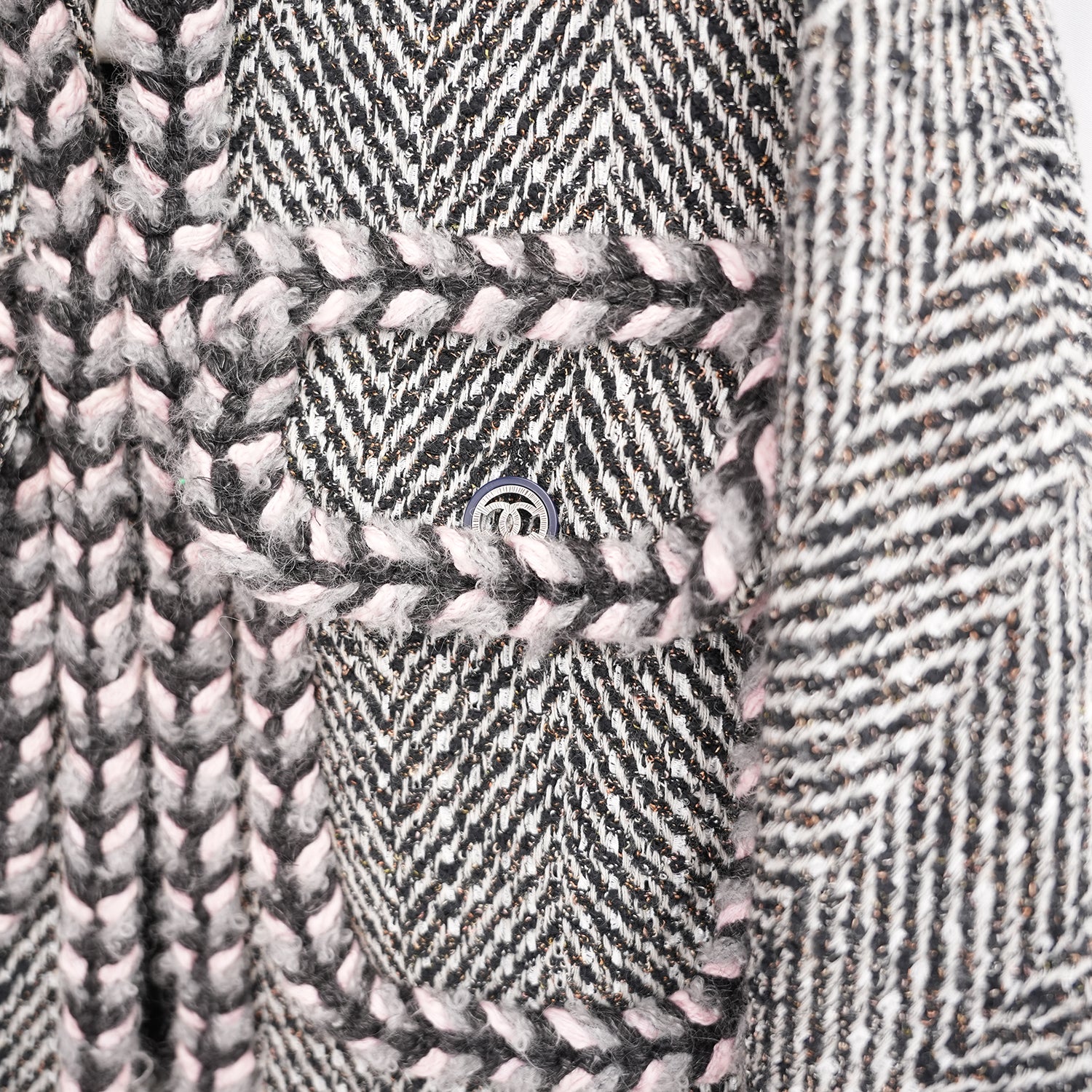 Chanel Lesage Braid Trim Tweed Jacket
