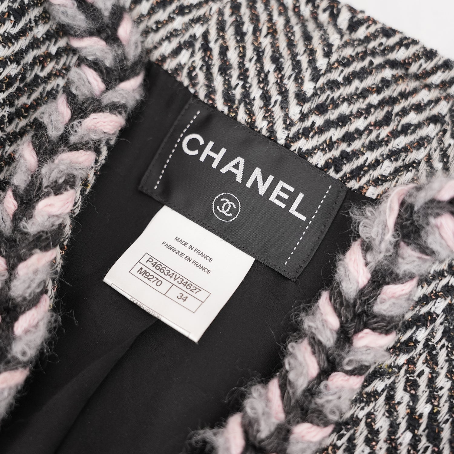 Chanel Lesage Braid Trim Tweed Jacket