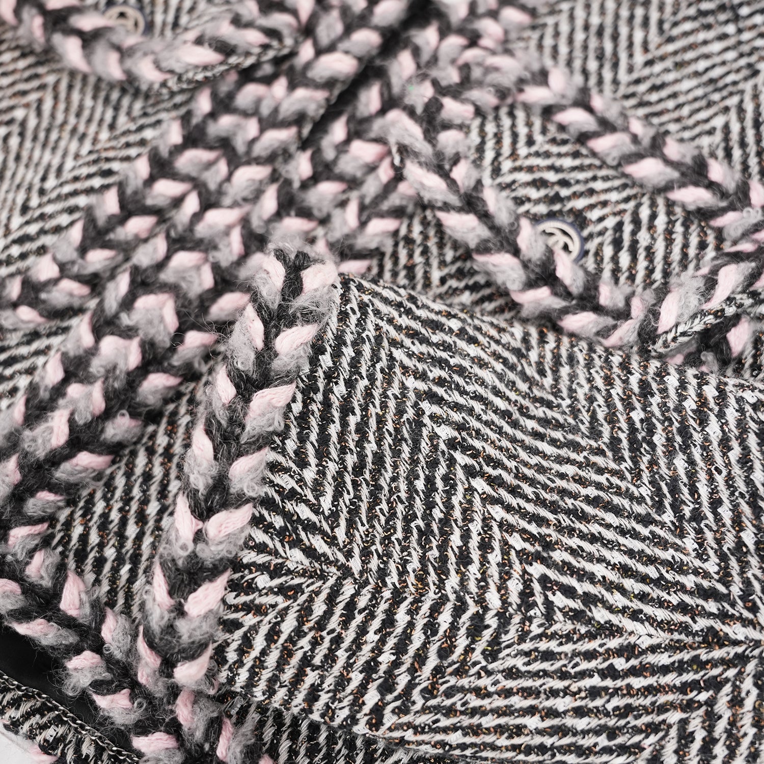Chanel Lesage Braid Trim Tweed Jacket