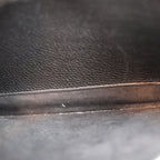 Dior Dio(r)evolution Borsa a Spalla Nera in Pelle Martellata con Logo Dorato